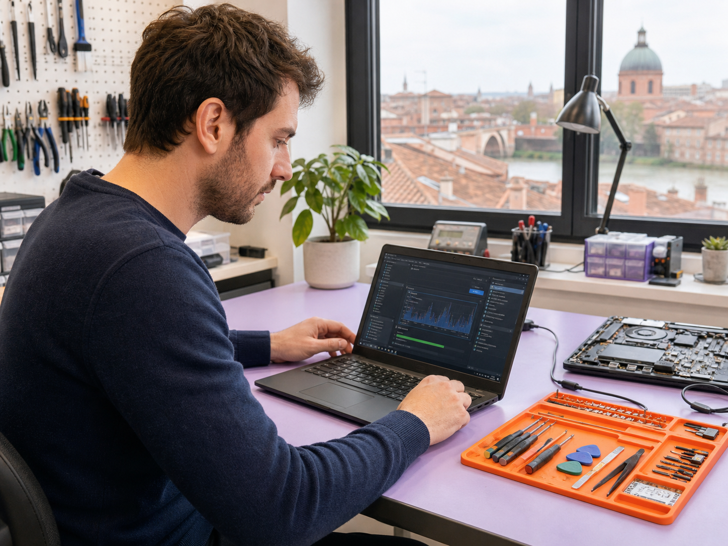 Diagnostic d’un portable